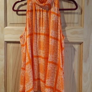 NWT Sleeveless Silky high neck tank